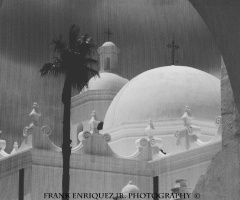 San Xavier del Bac Dome In Tucson AZ