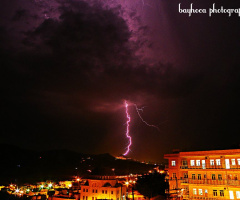 İn my  town..