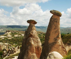 Fairy chimneys...