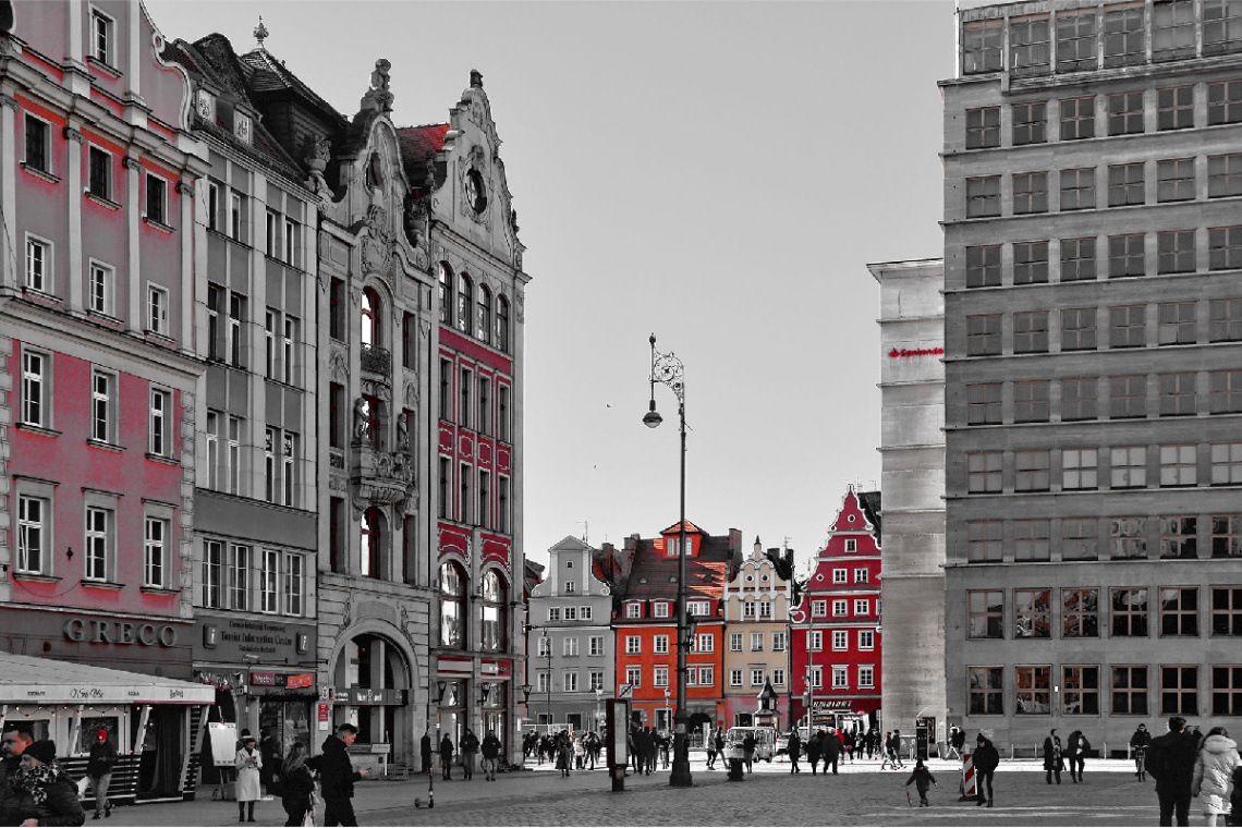 ... old town, BlackRedWhite Wrocław (2), Polonya