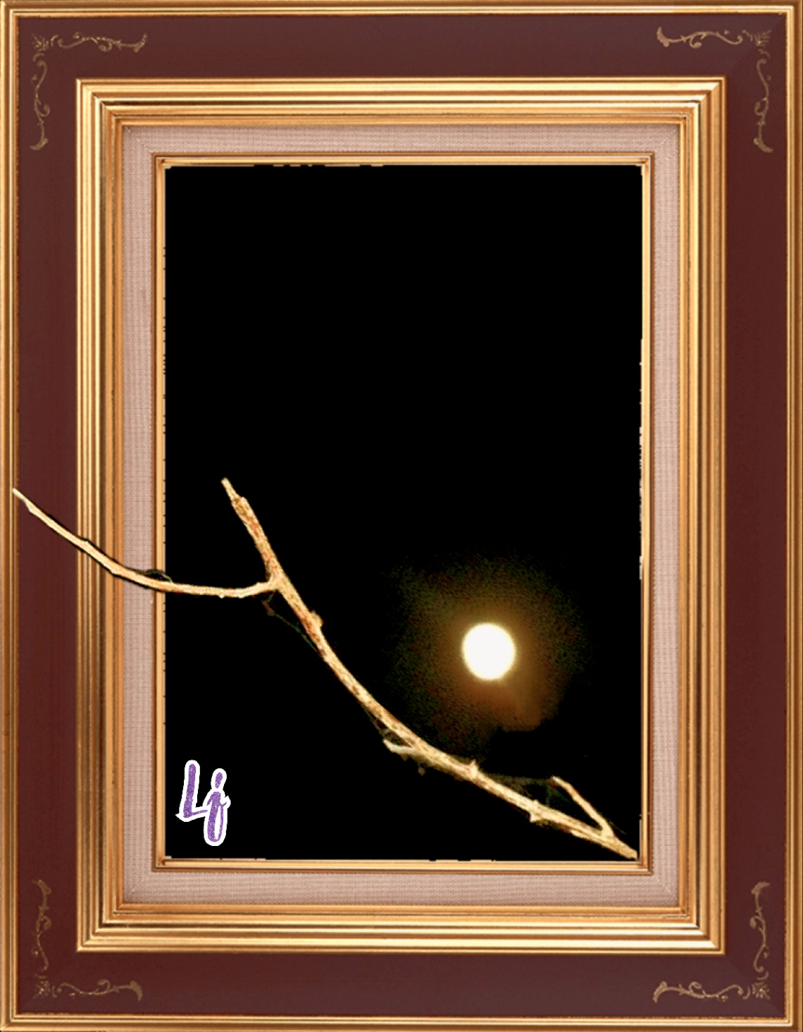 Moon, Underlined ❤️⚜️