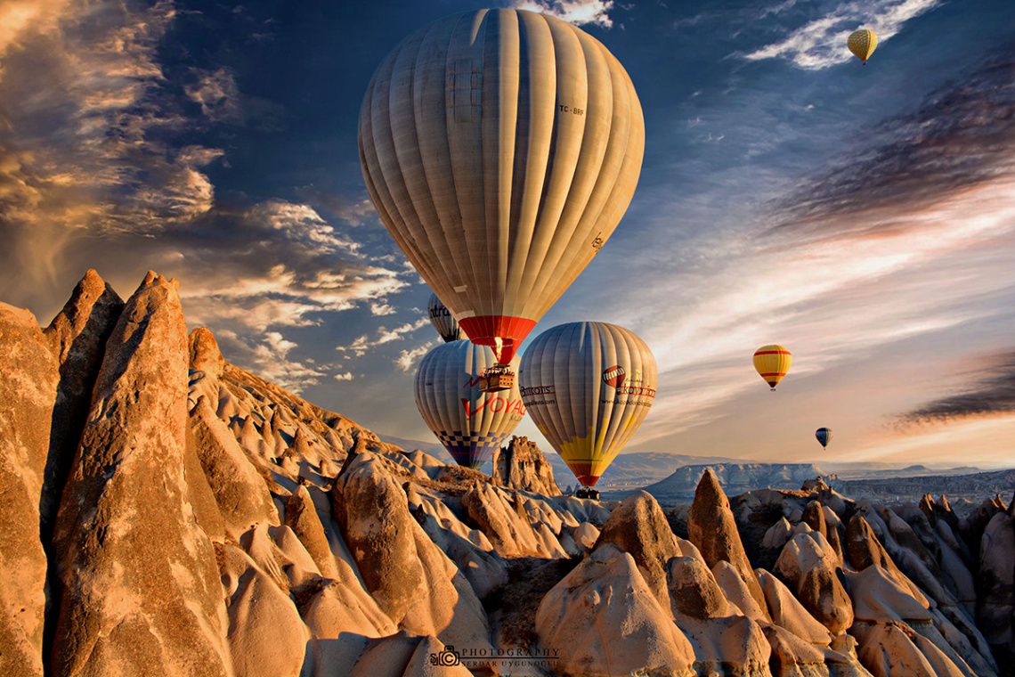 Kapadokya Balon Manzarası