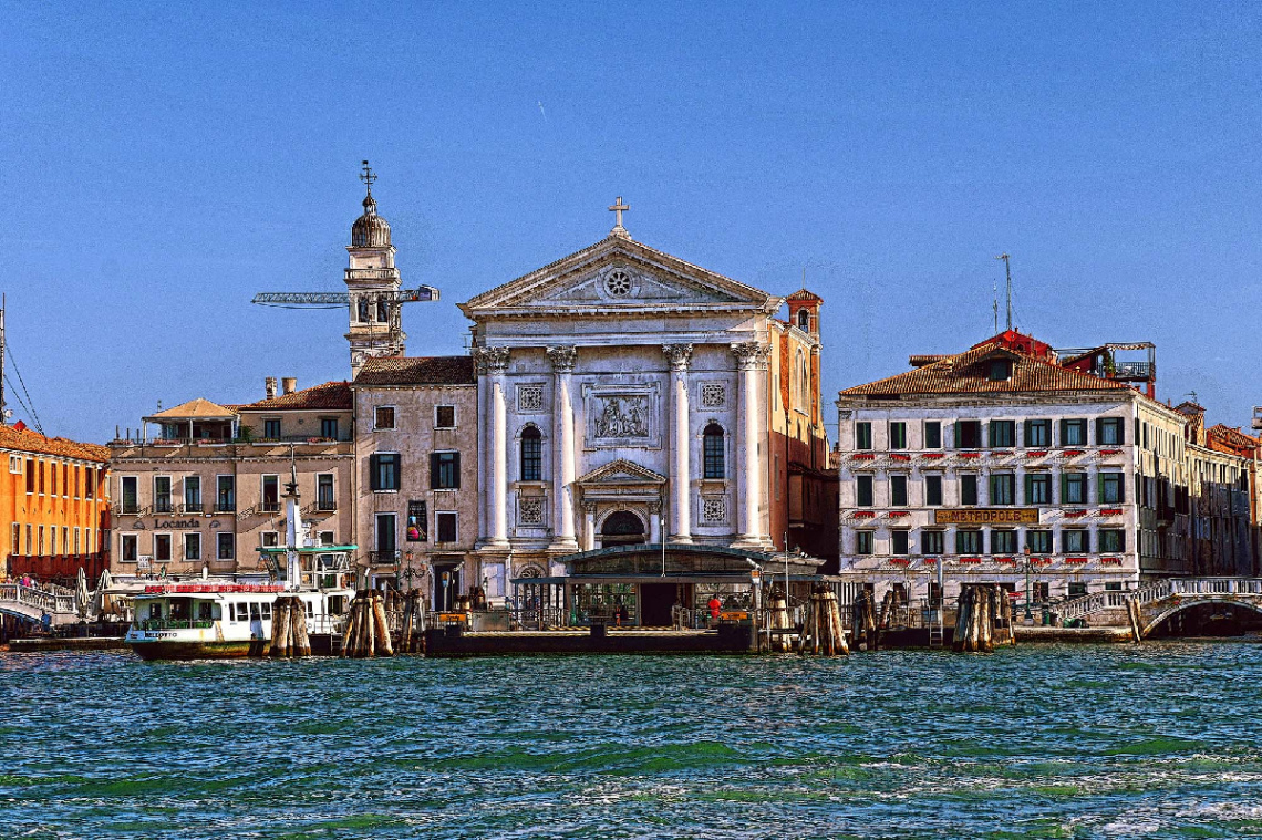 ... stop San Marco - Venice graphically