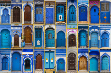 Chefchaouen Door,s