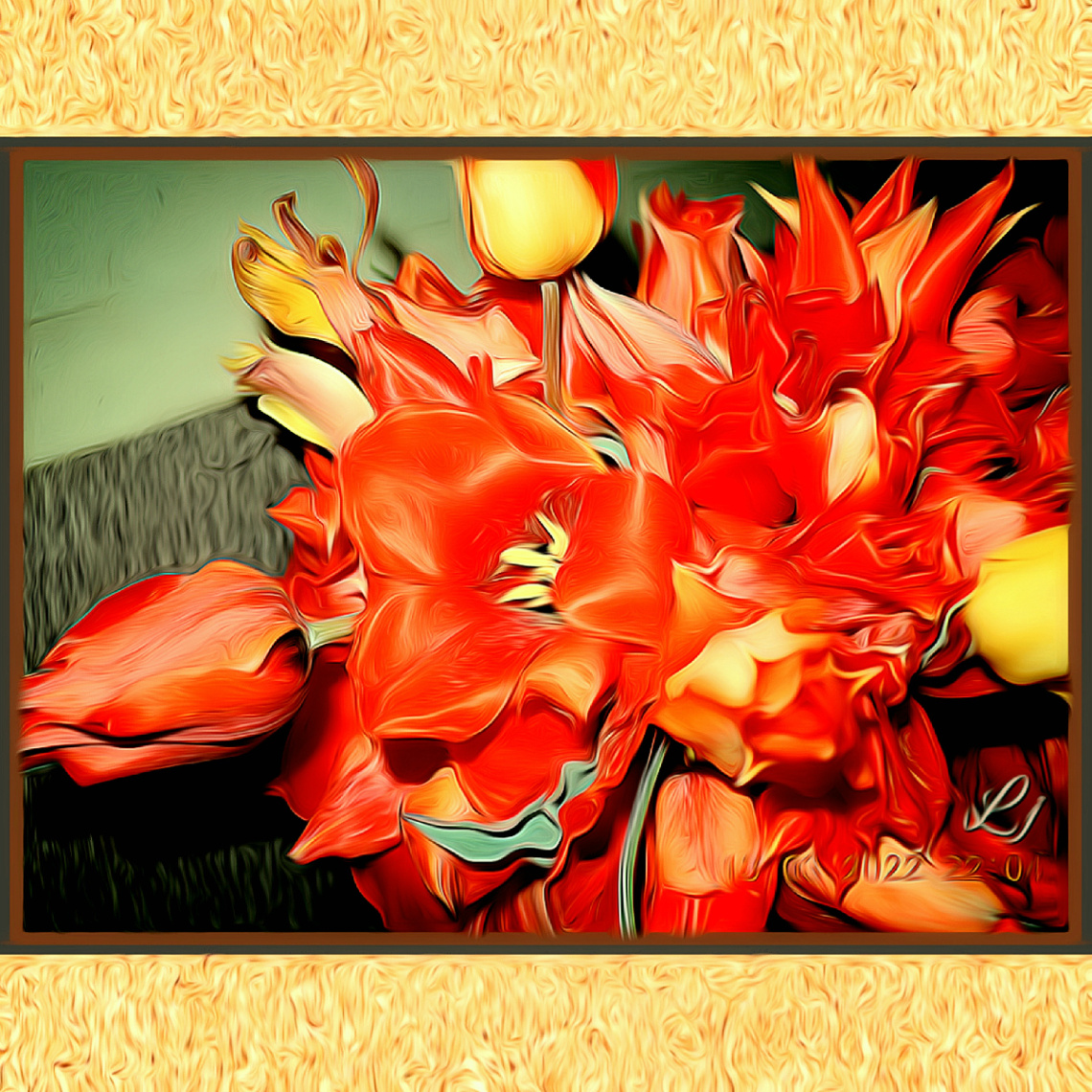 Wild Tulip bouquet 