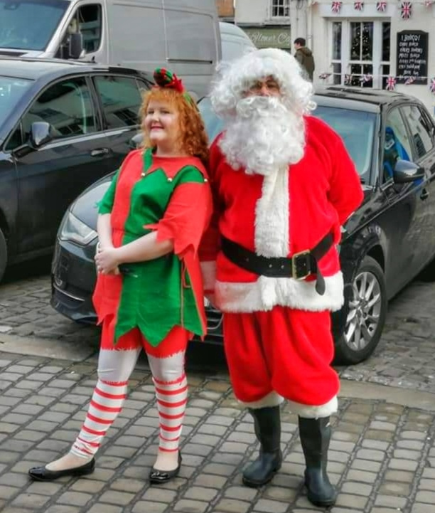 TOGETHER WITH SANTA CLAUS 
