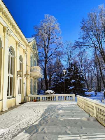 SNOWY TERRACE OF THE PAVILION EDWARD 