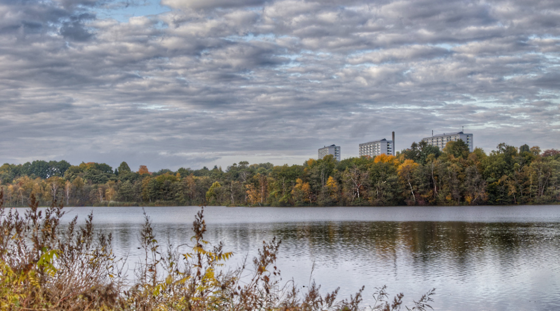 Lyngby Sø i Danmark 2022.