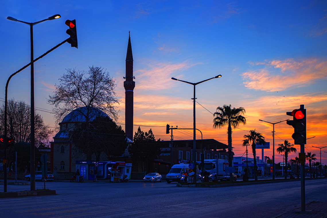 MKpaşa Sanayi Camii - Akşamüstü