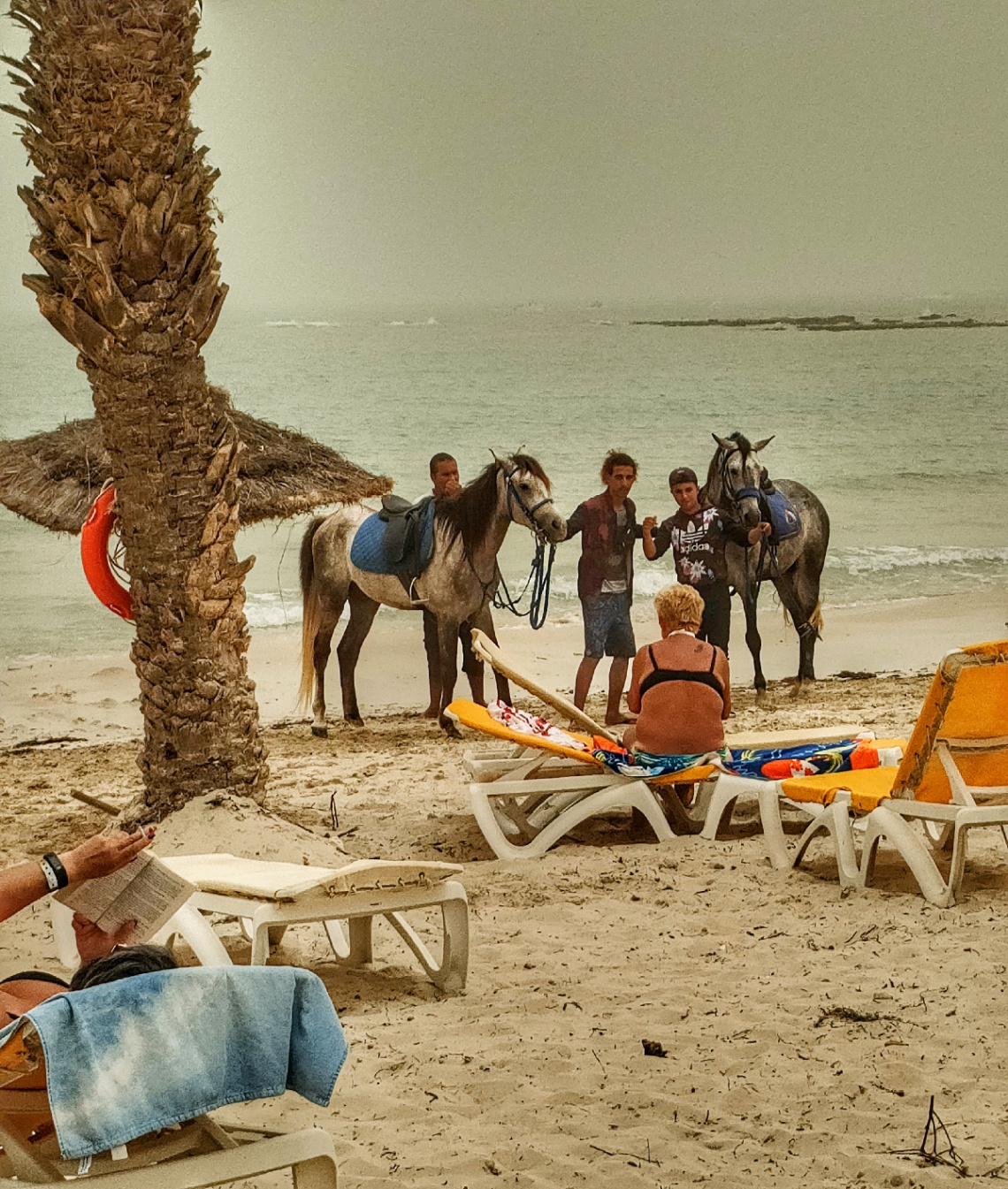 ON DJERBA BEACH
