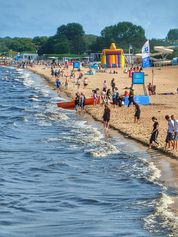 ON THE BEACH