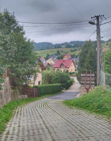 GOING DOWN  TO THE VILLAGE 