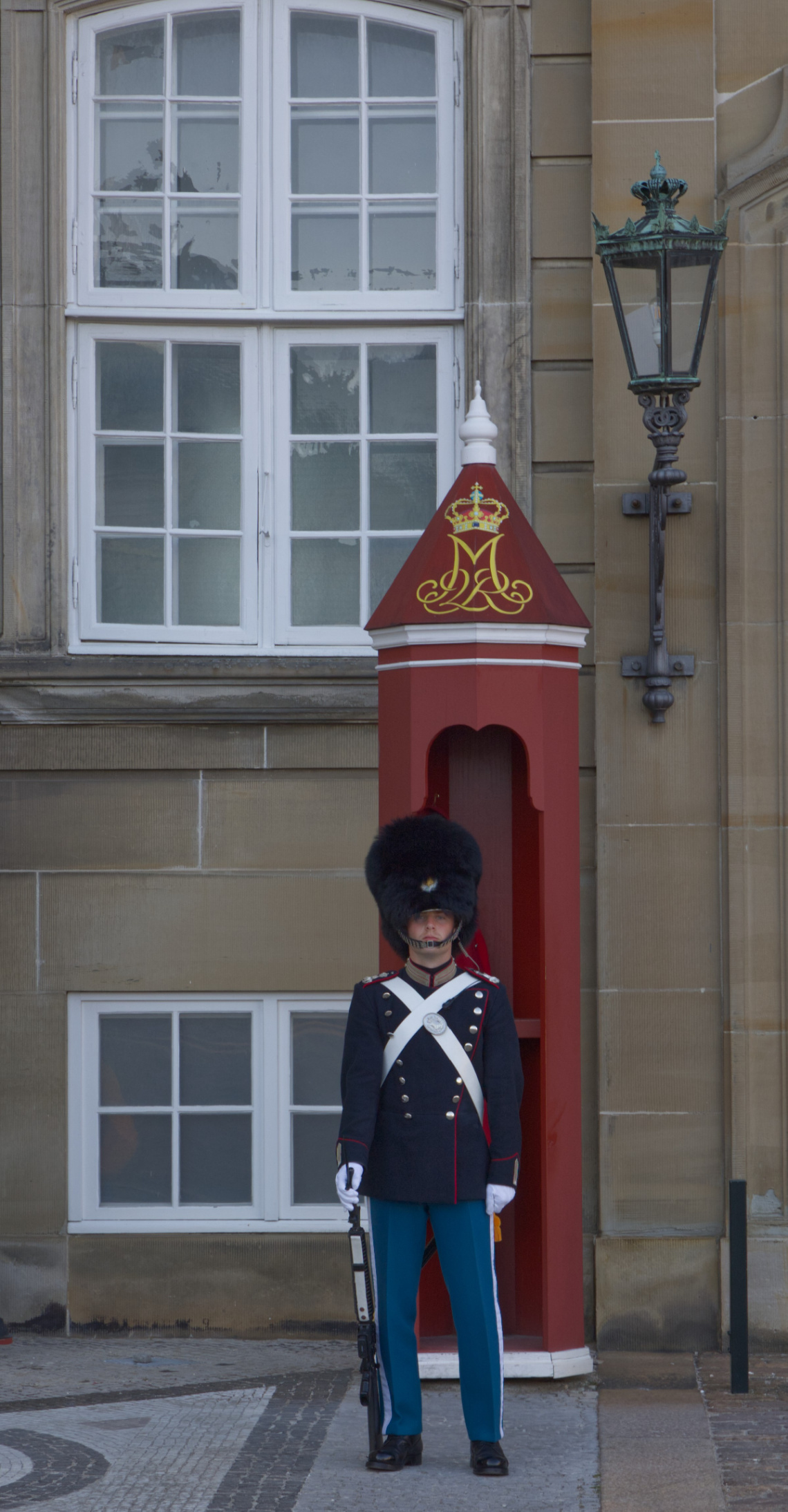  Amalienborg in Copenhagen - Denmark.