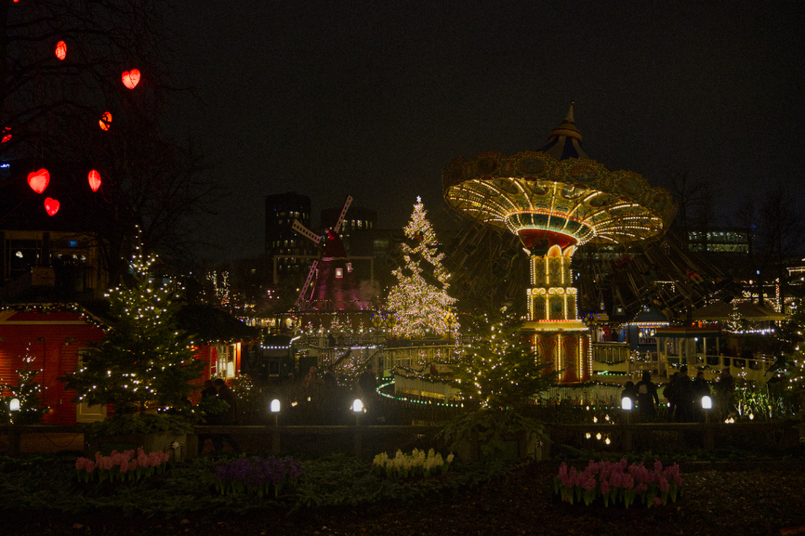 Christmas in Tivoli - Copenhagen - Denmark - 2023.