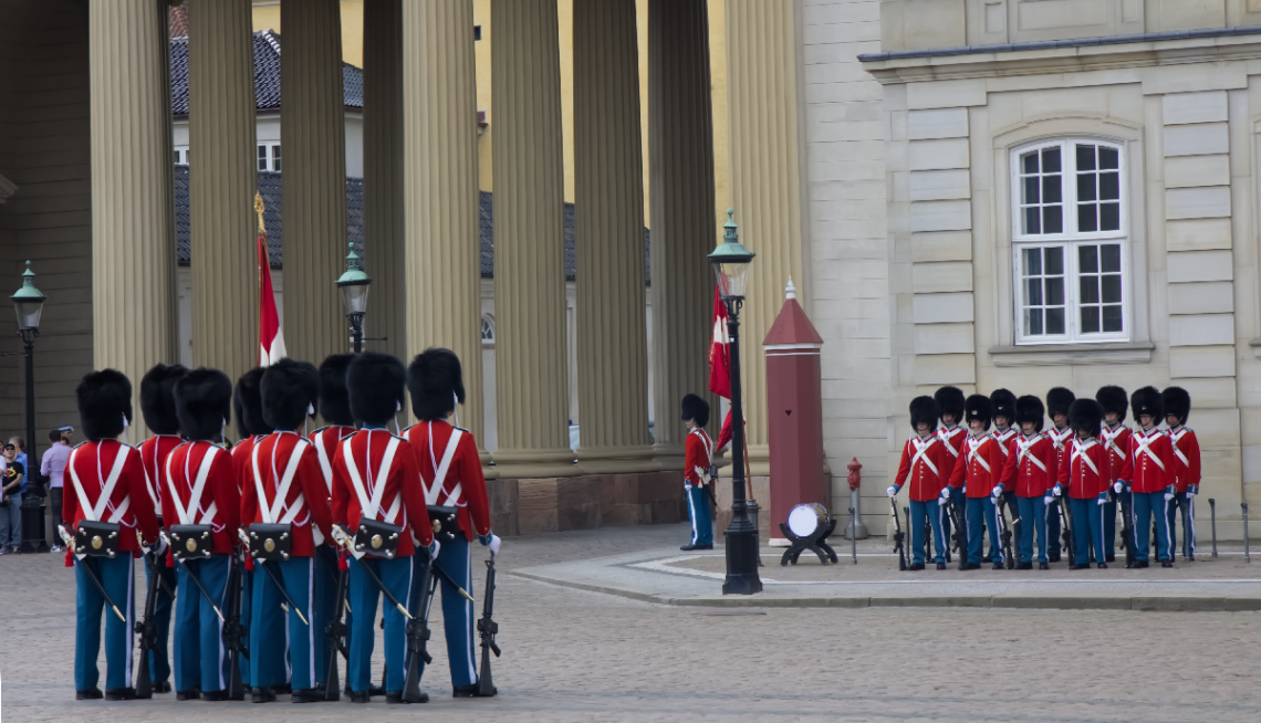 At Amalienborg - Copenhagen