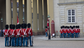 At Amalienborg - Copenhagen