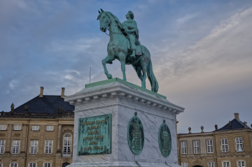 King Frederik V - Amalienborg - Cph - 2024.