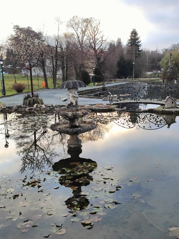 AT THE POND