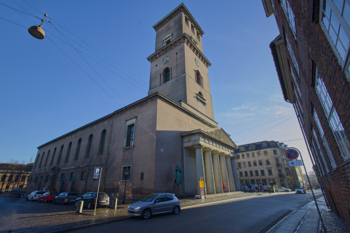 Vor Frue Kirke(Our Lady Church) in Copenhagen.