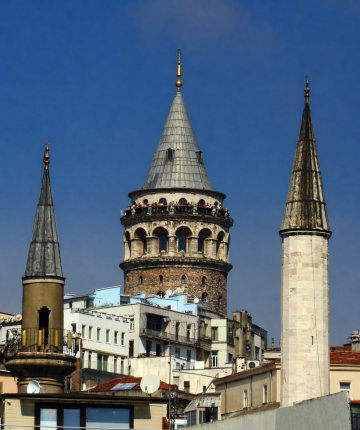 galata minareler arası da