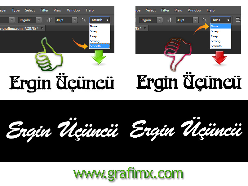 Photoshop ile daha kaliteli imzalar