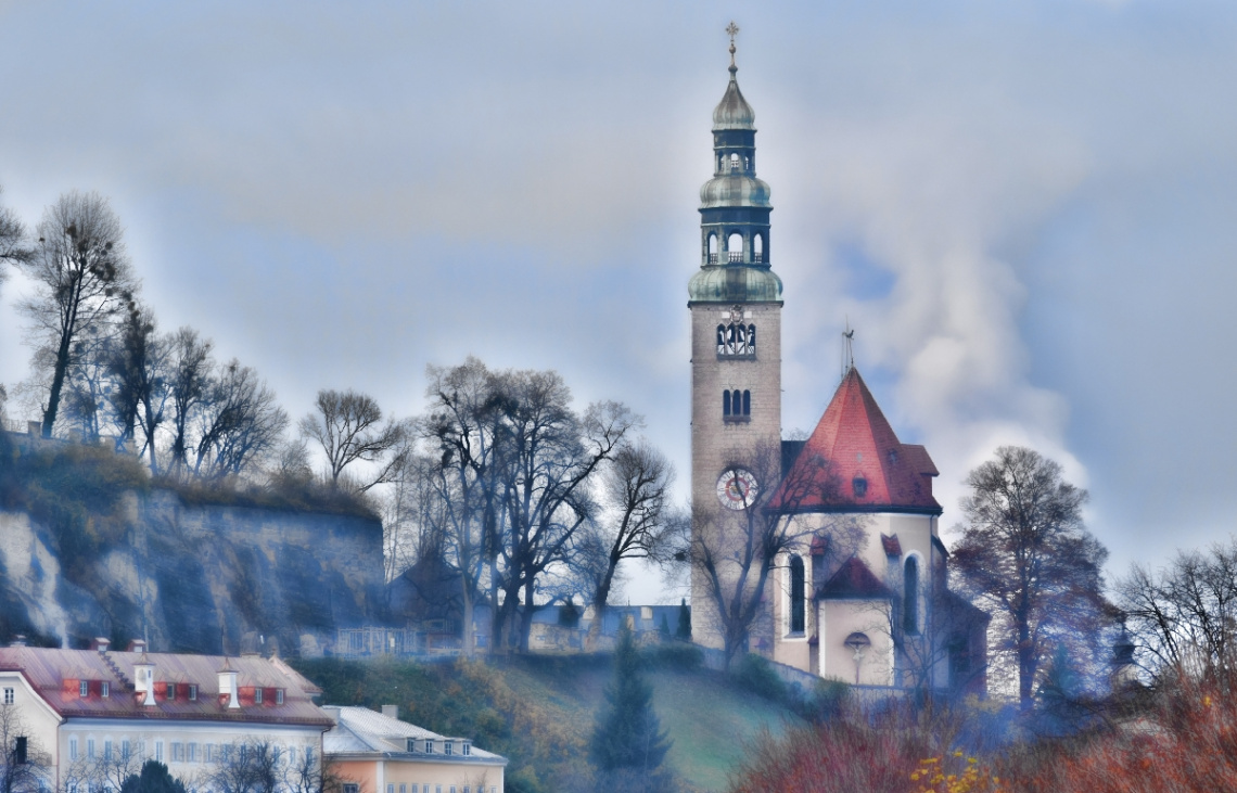 Müllner Church in Salzburg/Austria