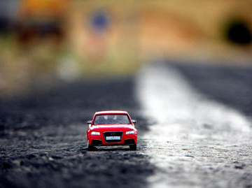Küçük Audi..