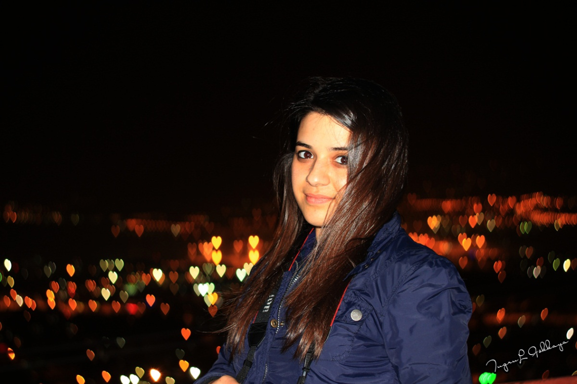 Kalp Deseni Bokeh