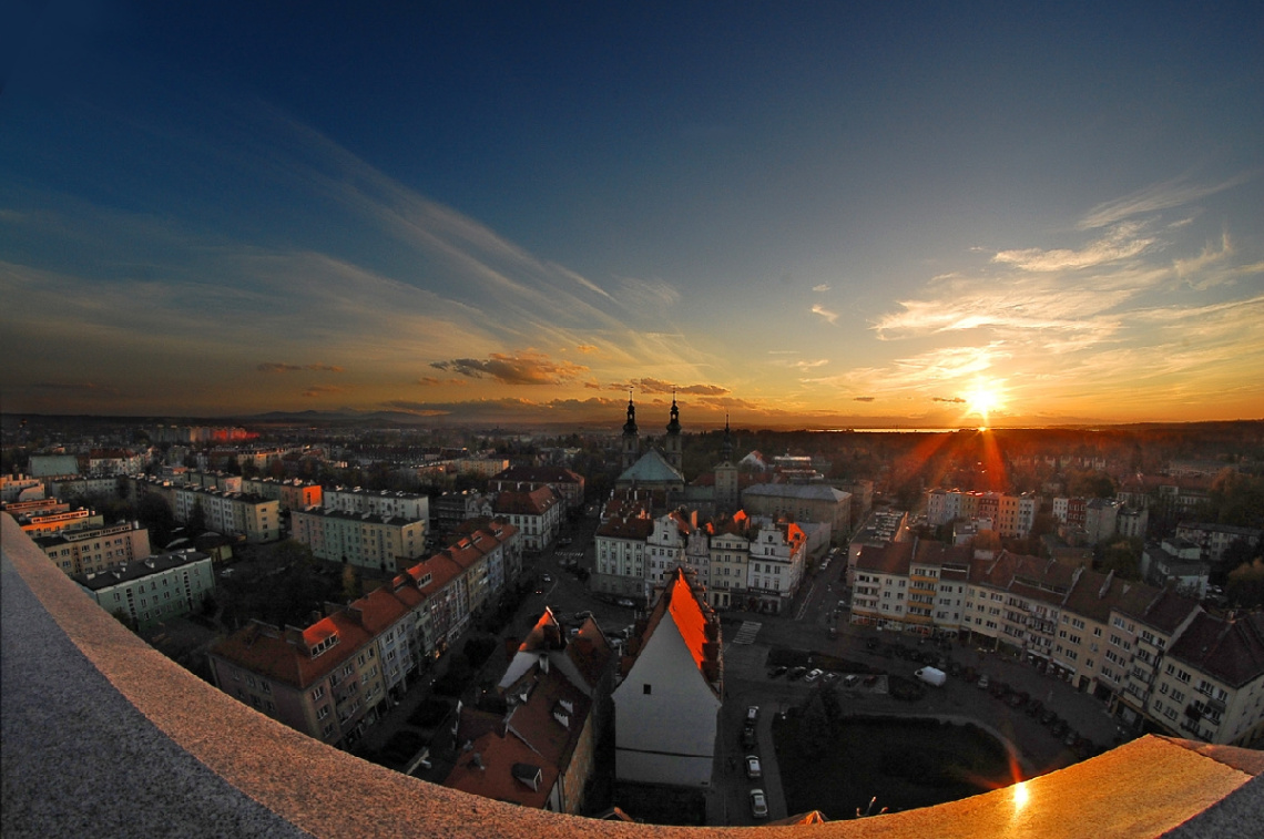 Nysa - view from the town hall