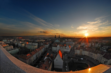 Nysa - view from the town hall