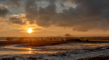 Sunrise Winter Morning