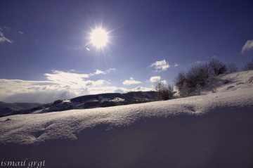 güneşin sıcaklığı karın beyazlığı :)
