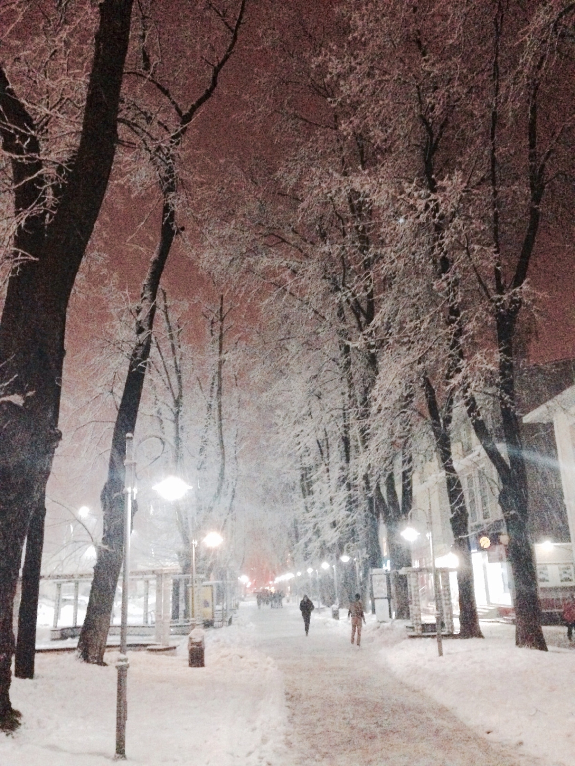 Cold evening
