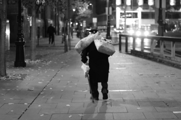 Homeless in Budapest