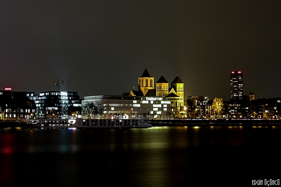 St. Kunibert in night