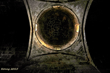 in the old church...view upward