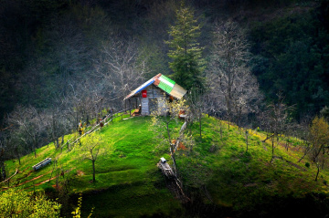 Dağdaki Kulübe