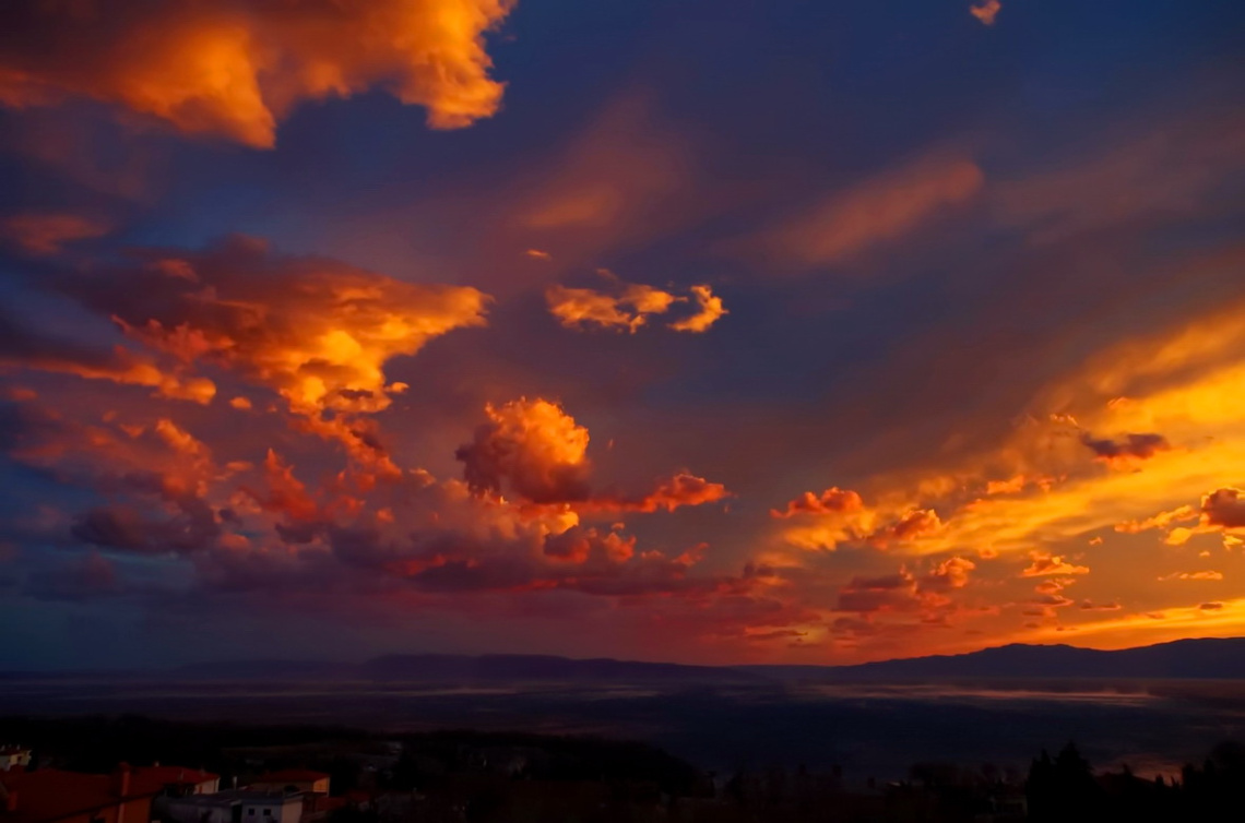 Red sunset