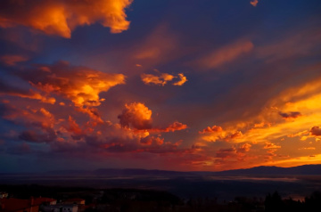 Red sunset