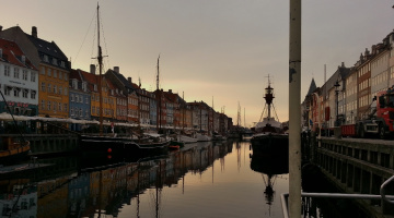 Early Morning In New Harbour - Copenhagen.