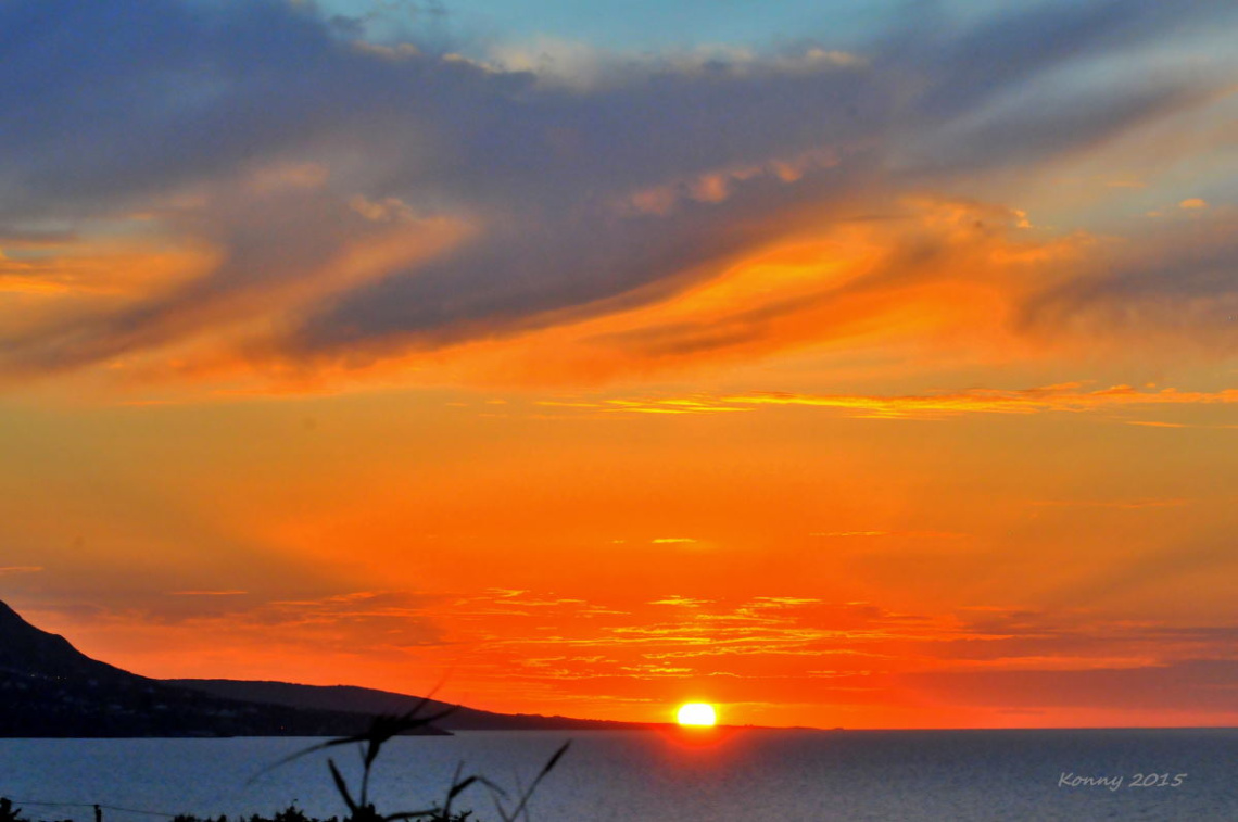 colourful sunset..