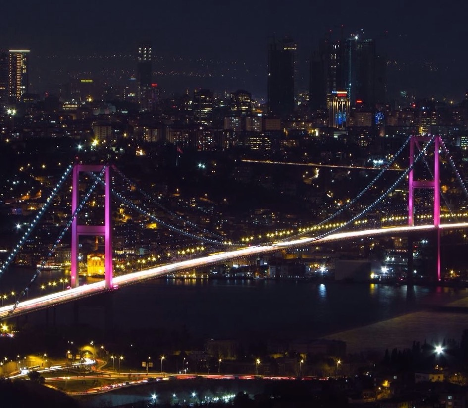 Çamlıcadan  Boğaziçi köprüsü