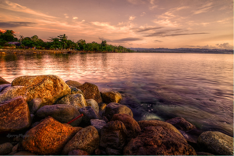 Stone beach