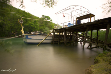 Ağvada Yorgun  bir iskele...
