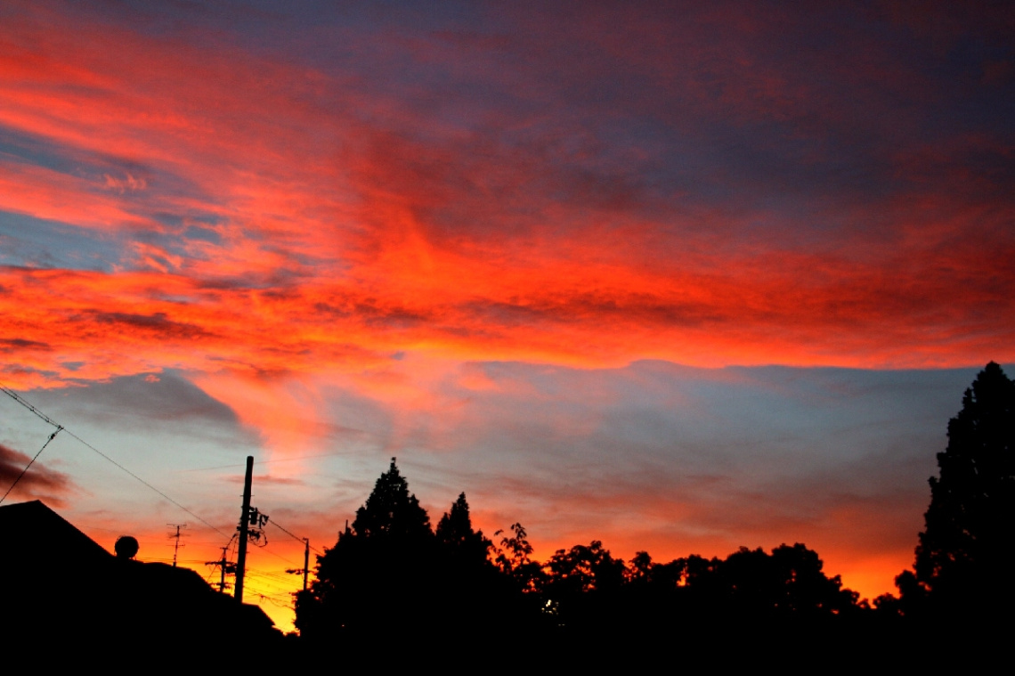 Sunset clouds
