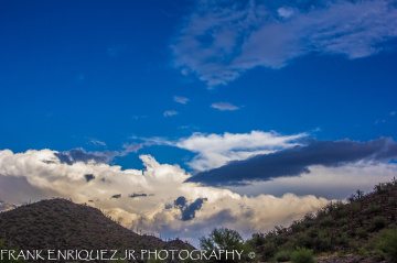 Tucson Sky Just Before Last Nights Hail Storm
