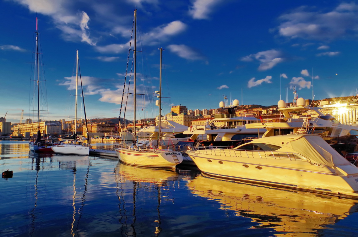 In port of my town