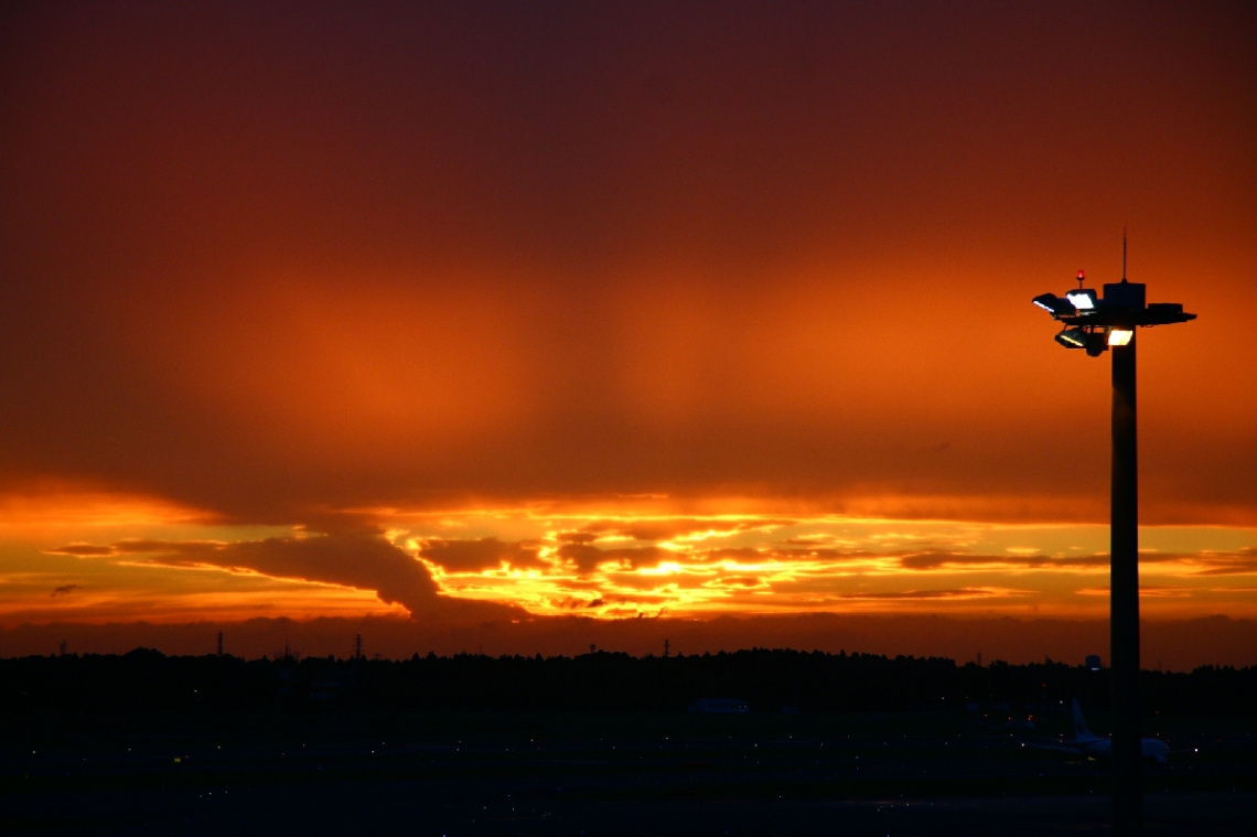 Sunset orange