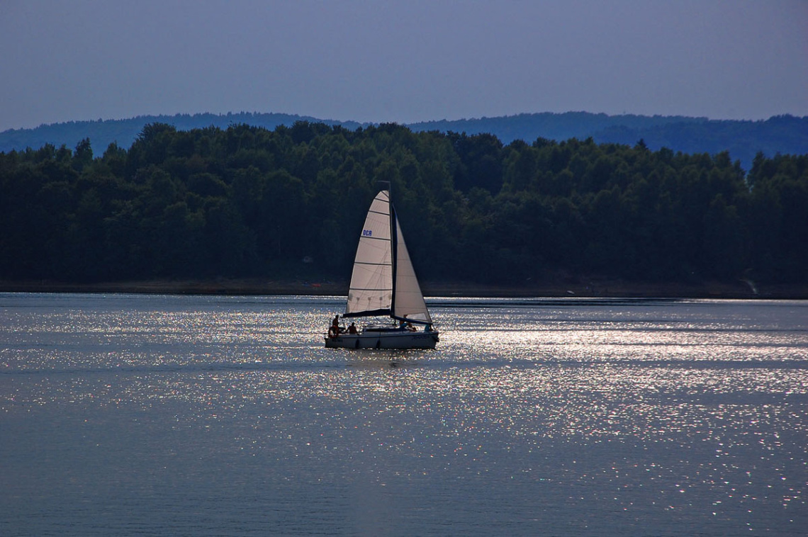 At the Lagoon Solina, Polonya