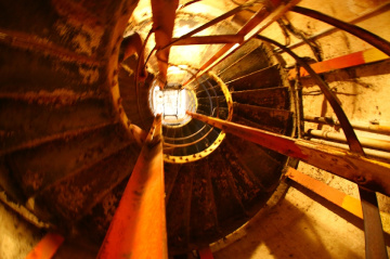 Ammonite stairway